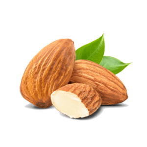 Zdjęcie migdałów.